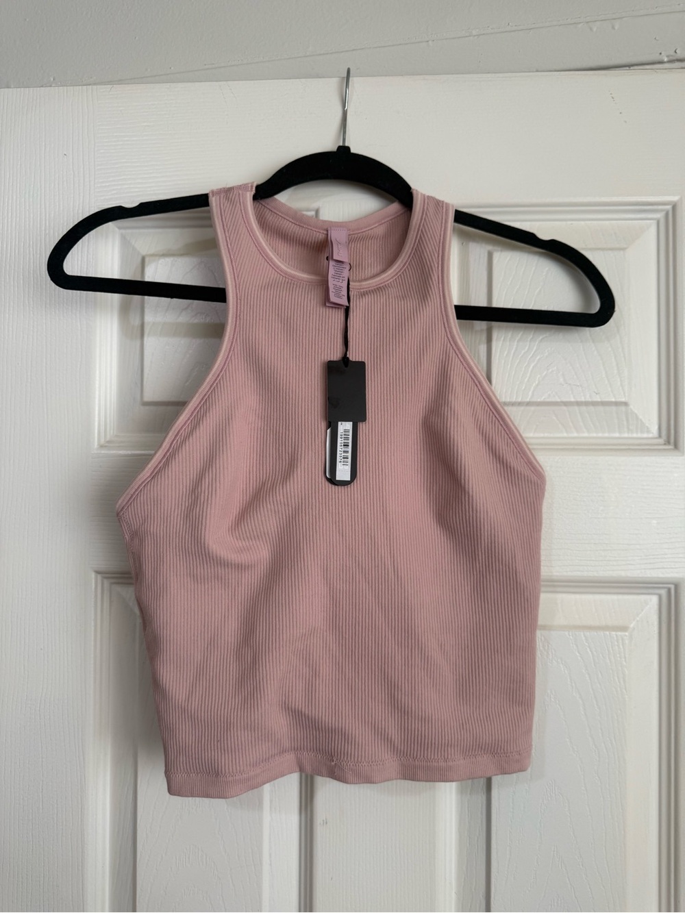 NIKE SKIMS Ribbed High Neck Crop Tank - HIMALAYAN